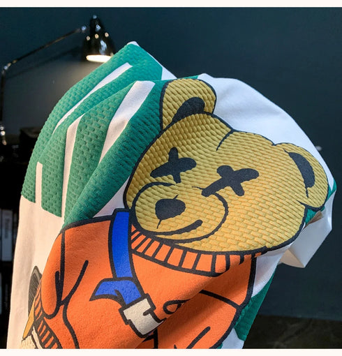 Bear Printed Graphic Tee